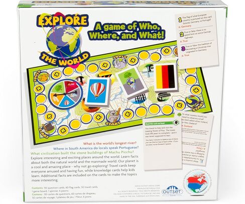 Outset Media - اكتشف العالم - اختبر معلوماتك وتعلم حقائق مثيرة للاهتمام من جميع أنحاء العالم - للأعمار من 7 سنوات فما فوق in Kuwait