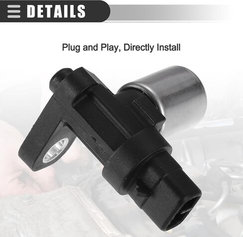 Motoforti CPS Sensor, Engine Camshaft Position Sensor, for Toyota Duet 1998-2004, ABS, Metal, No.1930097204, Black in Saudi Arabia
