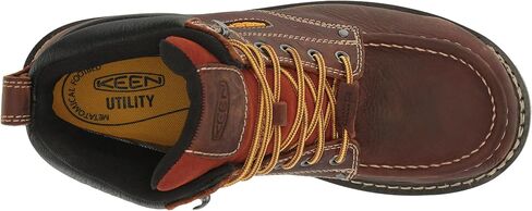 أحذية عمل KEEN Utility الرجالية Cincinnati مقاس 6 بوصة بمقدمة مركبة مقاومة للماء بكعب عريض in Kuwait