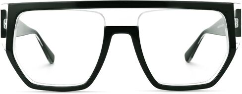 VOOGLAM Aviator Blue Light Blocking Glasses, Fashion Glasses Frame for Women Anti Eyestrain & UV in Saudi Arabia