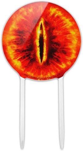 Acrylic Lord of the Rings Eye of Sauron Cake Topper Party Decoration for Wedding Anniversary Birthday Graduation in Saudi Arabia