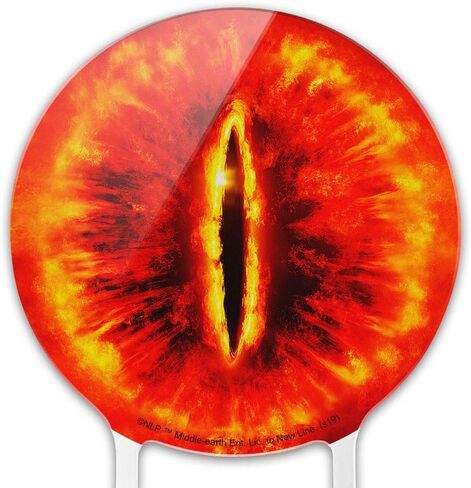 Acrylic Lord of the Rings Eye of Sauron Cake Topper Party Decoration for Wedding Anniversary Birthday Graduation in Saudi Arabia