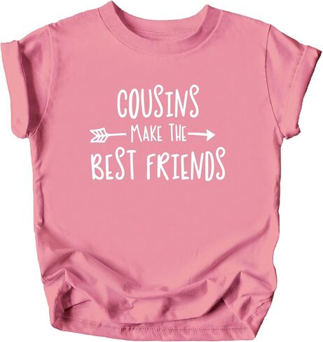 تي شيرت Cousins ​​Make The Best Friend لملابس عائلية ممتعة للأطفال والرضع in Kuwait