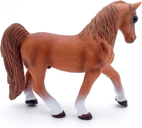 Horse Toy for Kids and Toddlers, Farm Animal Horse Figurine for Birthday Cake Topper, Garden Decoration, Party Favors, Kids School Project (Beige) in Kuwait
