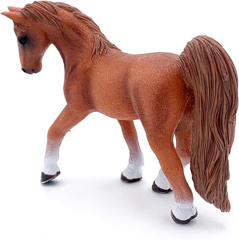 Horse Toy for Kids and Toddlers, Farm Animal Horse Figurine for Birthday Cake Topper, Garden Decoration, Party Favors, Kids School Project (Beige) in Kuwait