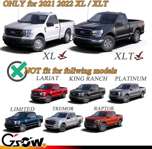 5 قطع من مصابيح شبكة LED تناسب F-ord F150 2021 2022 2023 XL/XLT/XLT Sport، مصابيح شبكية أصلية من العنبر، مجموعة ملحقات أضواء الجري لتزيين الشواية - ضوء كهرماني in Kuwait