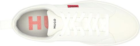 HUGO Men's Essential Two Tone Suede Low Top Sneaker in Saudi Arabia