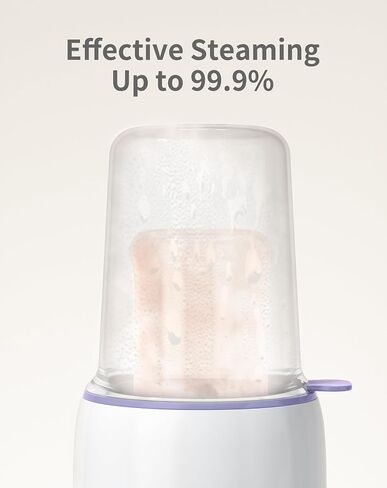 Bottle Warmer, GROWNSY 8-in-1 Fast Baby Milk Warmer with Timer for Breastmilk or Formula, Accurate Temperature Control, with Defrost, Sterili-zing, Keep, Heat Baby Food Jars Function in Saudi Arabia
