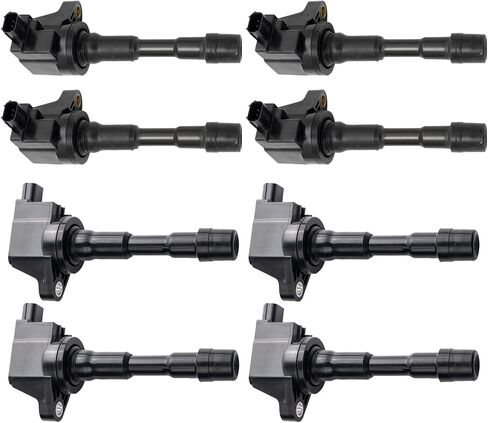 TRQ Ignition Coil Set Compatible with 2013-2014 Acura ILX 2012-2013 Honda Civic 2010-2014 Insight in Saudi Arabia