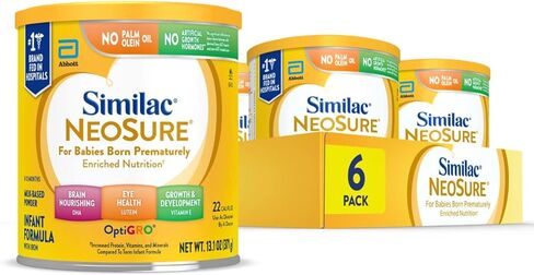Similac NeoSure Premature Post-Discharge Infant Formula, Ready-to-Feed Baby Formula, 32-fl-oz Bottle, Pack of 6 in Saudi Arabia