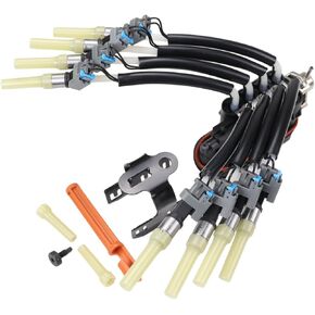 FJ504 Spider Fuel Injector Compatible with GMC Chevy Pickup Truck Suburban Express Savana Cadillac Escalade 5.0L 5.7L V8 1996-2002, Replace# 89060440, 17091626, 25340347