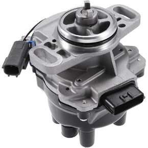 X AUTOHAUX Replacement Ignition Distributor for Nissan Sentra 1995-1999 for Nissan 200SX 1995-1998 222100-0M300 with Cap and Rotor
