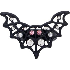 Betsey Johnson Womens Bat Cocktail Ring