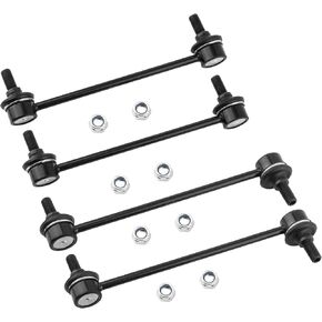 BOXI K80510 K80511 548302E100 (Set of 4) Front & Rear + Left & Right Side Sway Bar Stabilizer Link Kit Fit for Hyund-ai Tucson 2005 2006 2007 2008 2009 / for Kia Sportage 2005 2006 2007 2008 2009 2010