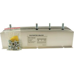DB Electrical 626-01007 Multi 2 Battery Isolator 200 Amp With Exciter Compatible With/Replacement For EMS, Marine, Stereo