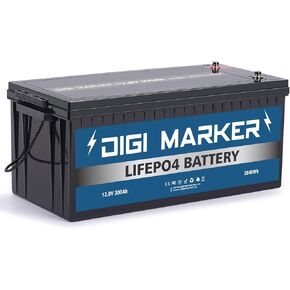12V 8Ah Lithium LiFePO4 Battery for Power Wheels,12 Volt Rechargeable Replacement Battery for Ride On Toys, Peg Perego Toys,Fish Finder,RV, Solar
