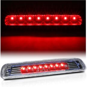 M-AUTO LED Third Brake Light Compatible with 2003-2009 Toyota 4Runner, Rear Cab Roof Center Mount Stop Brake Tail Light