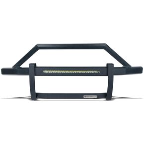 Armordillo ARX LED Pre-Runner Guard Compatible With 2015-2015 Toyota Tacoma|8734391|Textured Black|Pre-Runner Grille Guard|Bumper Guard|26" LED Light Bar