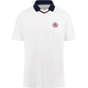 GUESS Men's Short Sleeve Small Embro Heart Polo