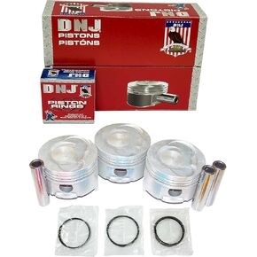 DNJ PRK526 Piston and Ring Kit For 1989-2000 Chevrolet Geo Metro 1.0L L3 SOHC 6V Naturally Aspirated