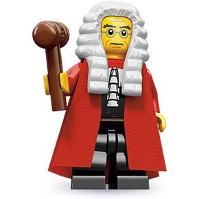 Lego 71000 Series 9 Minifigure Judge