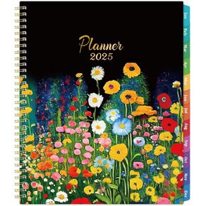 2025 Planner - 2025 Planner Weekly and Monthly, January 2025-December 2025, Large Weekly Monthly Planner, 2025 Planner 8.5''x11, with Wirebound, Flexible Cover