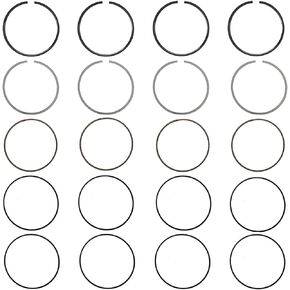20 Pcs Metal Engine Piston Ring Compatible with Hyundai for Sonata for Optima for Sorento for Santa Fe 230402G510