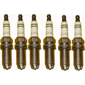 For Porsche Bosch OEM 6 Piece Spark Plug Set # 0242245581, FGR5NQE04