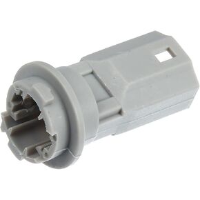 Motoforti License Plate and Rear Side Marker Light Bulb Socket Connector, for Toyota RAV4 16-18, Plastic, No.90075-99011, Gray