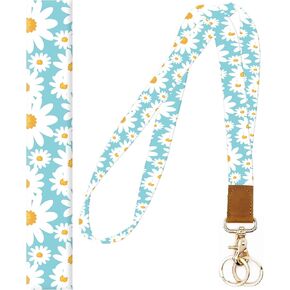 Lanyards for Keys, Durable Keychain Long Lanyard for Women Men, Cute Neck Lanyard Strap for ID Badge