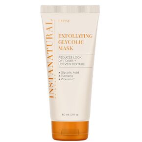InstaNatural Glycolic Cleanser Face Wash, Reduces the Look of Pores and Uneven Texture, Gently Exfoliates, with Glycolic Acid and Cucumber Extract, 6.7 Fl Oz