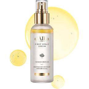 D'alba Italian White Truffle Spray Serum, Vegan Glow-Boosting Face Mist, Radiant Skin, 3.38 Fl Oz