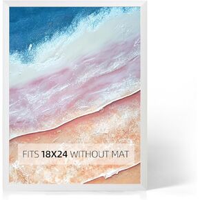 Modern Gold 12x36 Picture Frame for Wall Display, Fits 12 x 36 Poster Frame, 1 Pack