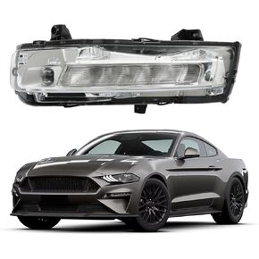 WFLNHB Driver Left Side Replacement for Ford Mustang 2018-2020 DRL Front Turn Signal Light