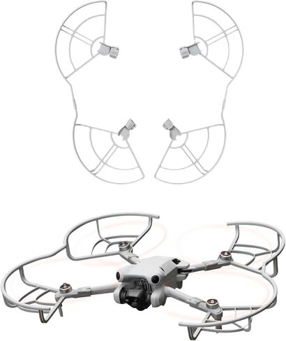 واقي المروحة Mini 4 Pro، واقي مراوح سريع التحرير وقابل للإزالة لملحقات DJI Mini 4 Pro، ملحقات الطائرة بدون طيار لحماية الشفرة in Kuwait