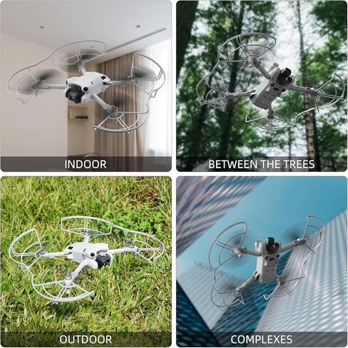 واقي المروحة Mini 4 Pro، واقي مراوح سريع التحرير وقابل للإزالة لملحقات DJI Mini 4 Pro، ملحقات الطائرة بدون طيار لحماية الشفرة in Kuwait