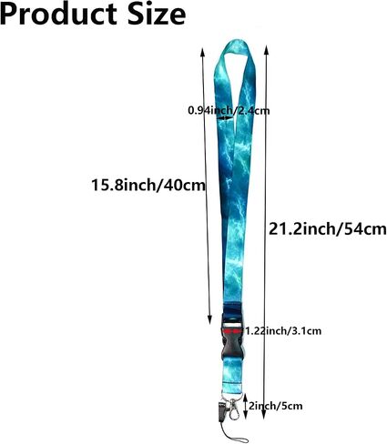 4PCS Starry Sky Neck Lanyards Colorful Detachable Galaxy Lanyard Badge Neck Straps (color A) in Saudi Arabia
