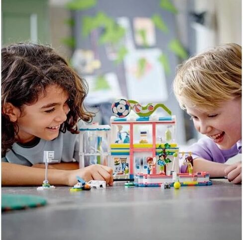 LEGO Friends Sports Center 41744 Building Toy Set, Fun for Boys and Girls Ages 8 and up, Includes Football, Basketball and Tennis Games, A Fun Gift for Kids Who Love Sports and Pretend Play in Saudi Arabia