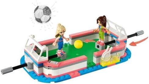 LEGO Friends Sports Center 41744 Building Toy Set, Fun for Boys and Girls Ages 8 and up, Includes Football, Basketball and Tennis Games, A Fun Gift for Kids Who Love Sports and Pretend Play in Saudi Arabia