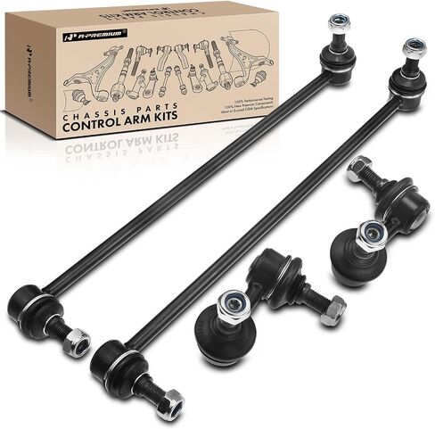 A-Premium Set of 4, Front & Rear Sway Bar Links Kit Stabilizer Bar Links Compatible with Hyundai Genesis Coupe 2011 2012 2013 2014 2015 in Saudi Arabia
