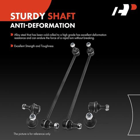 A-Premium Set of 4, Front & Rear Sway Bar Links Kit Stabilizer Bar Links Compatible with Hyundai Genesis Coupe 2011 2012 2013 2014 2015 in Saudi Arabia