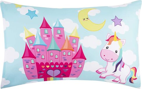 EVERYDAY KIDS 3 Piece Toddler Sheet Set - Soft Breathable Microfiber Toddler Bedding - Includes a Flat Sheet, a Fitted Sheet and a Pillowcase - Solid Navy in Saudi Arabia