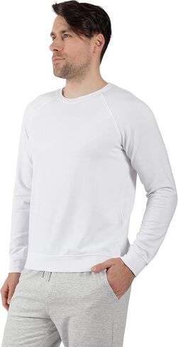 90 Degree By Reflex Men's Terry Brushed Long Sleeve Top in Saudi Arabia