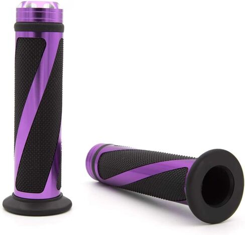 7/8" 22mm Motorcycle Hand Grips Handlebar for YZF R1 R6 R6S R3, YFM700 YFM660 Raptor 700R 600 450 350 Warrior YFM350X, MT07 MT09 MT10, NINJA 250R ZX6R 636 ZX6RR ZX10R ZX7R ZX9R ZX12R ZX14R in Kuwait
