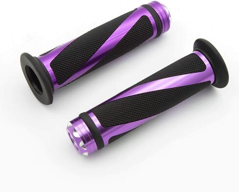 7/8" 22mm Motorcycle Hand Grips Handlebar for YZF R1 R6 R6S R3, YFM700 YFM660 Raptor 700R 600 450 350 Warrior YFM350X, MT07 MT09 MT10, NINJA 250R ZX6R 636 ZX6RR ZX10R ZX7R ZX9R ZX12R ZX14R in Kuwait
