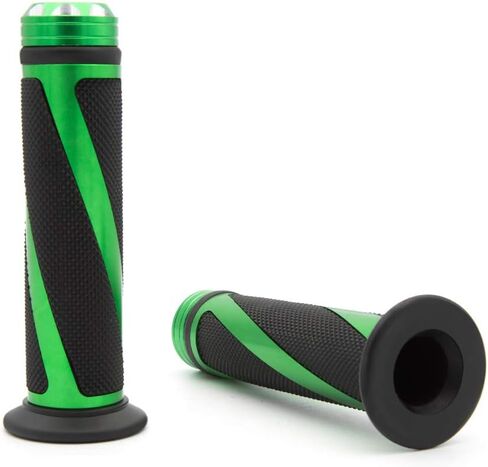 7/8" 22mm Motorcycle Hand Grips Handlebar for YZF R1 R6 R6S R3, YFM700 YFM660 Raptor 700R 600 450 350 Warrior YFM350X, MT07 MT09 MT10, NINJA 250R ZX6R 636 ZX6RR ZX10R ZX7R ZX9R ZX12R ZX14R in Kuwait
