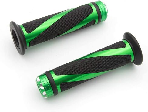 7/8" 22mm Motorcycle Hand Grips Handlebar for YZF R1 R6 R6S R3, YFM700 YFM660 Raptor 700R 600 450 350 Warrior YFM350X, MT07 MT09 MT10, NINJA 250R ZX6R 636 ZX6RR ZX10R ZX7R ZX9R ZX12R ZX14R in Kuwait