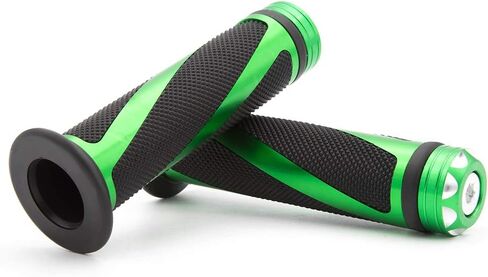 7/8" 22mm Motorcycle Hand Grips Handlebar for YZF R1 R6 R6S R3, YFM700 YFM660 Raptor 700R 600 450 350 Warrior YFM350X, MT07 MT09 MT10, NINJA 250R ZX6R 636 ZX6RR ZX10R ZX7R ZX9R ZX12R ZX14R in Kuwait