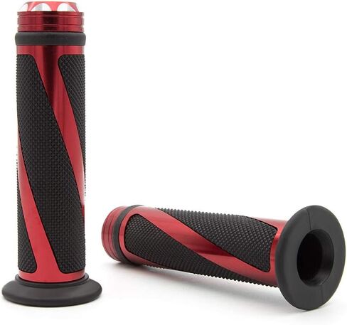 7/8" 22mm Motorcycle Hand Grips Handlebar for YZF R1 R6 R6S R3, YFM700 YFM660 Raptor 700R 600 450 350 Warrior YFM350X, MT07 MT09 MT10, NINJA 250R ZX6R 636 ZX6RR ZX10R ZX7R ZX9R ZX12R ZX14R in Kuwait