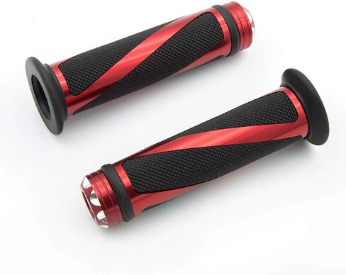 7/8" 22mm Motorcycle Hand Grips Handlebar for YZF R1 R6 R6S R3, YFM700 YFM660 Raptor 700R 600 450 350 Warrior YFM350X, MT07 MT09 MT10, NINJA 250R ZX6R 636 ZX6RR ZX10R ZX7R ZX9R ZX12R ZX14R in Kuwait